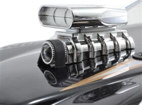 RPM Motorblock-Attrappe chrome / RPM73413