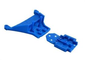RPM Bulkhead vorn blau TRX Slash 4x4 LCG / RPM73565