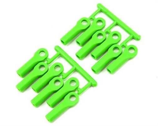 RPM Traxxas Long Rod Ends - Green / RPM80514