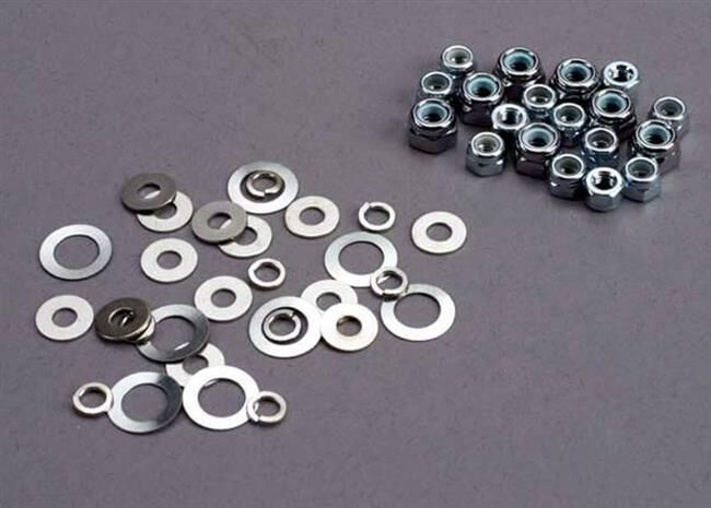 Traxxas NUT SET, LOCK NUTS (3mm (11) A/ TRX1252