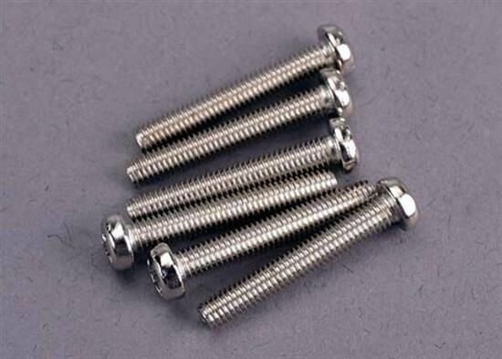 Traxxas Schrauben, 3x20mm ROUNDHEAD MACHI Hardware / TRX2566