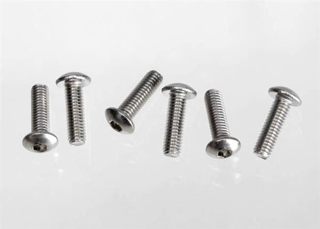 Traxxas Schrauben, 3X10 BUTTON-HEAD MACHI/ TRX2577X