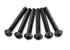 Traxxas Schrauben, 4x35mm Rundkopf M-Gewinde (Innensechskant) (6)/ TRX2595