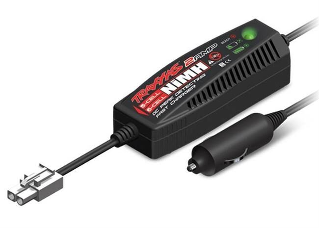 Traxxas Lader, DC, 2 amp (Molex) (5 - 6 cell, 6.0 - 7.2 volt, NiMH)/ TRX2977
