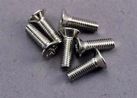 Traxxas Senkkopfschrauben 3x10mm (6)/ TRX3177