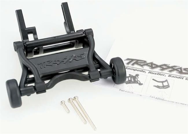 Traxxas Wheelie Bar montiert für Stampede Rustler Bandit Bigfoot Ford F-150 Raptor Slash / TRX3678