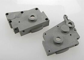 Traxxas GEARBOX HALVES (GREY) (LEFT &/ TRX4491A