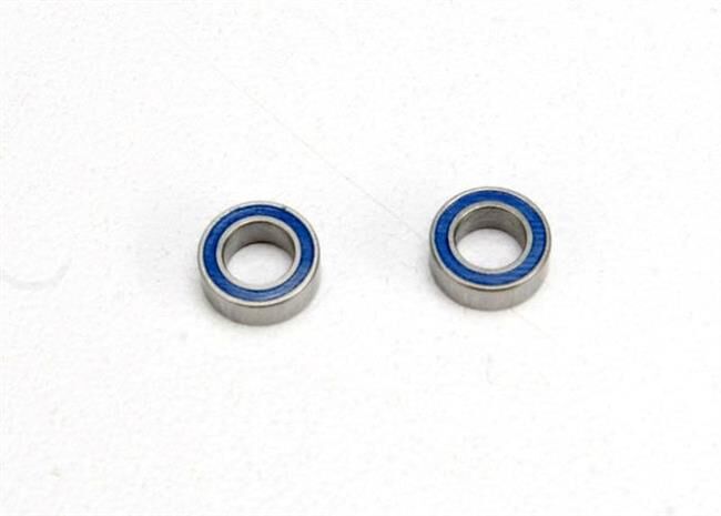 Traxxas Kugellager, Gummidichtung blau 4x7x2,5mm (2) / TRX5124