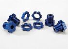 Traxxas Radmitnehmer 17mm gesplintet Revo blau / TRX5353X
