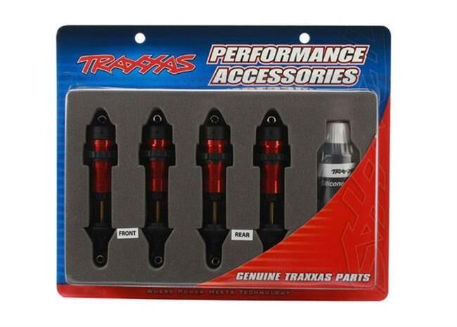 Traxxas E-Revo® VXL Brushless GTR Dämpfer (rot) (4) Revo / TRX5460R
