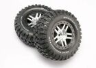 Traxxas Reifen+Felge montiert Slash vo schw/satin / TRX5877