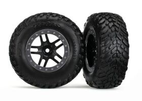 Traxxas Reifen+Felge montiert 2.2/3.0 SCT Split-Spoke...