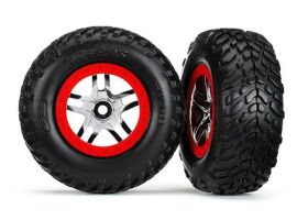 Traxxas Reifen+Felge montiert 2.2/3.0 SCT Split-Spoke...