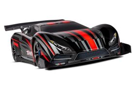 Traxxas X0-1 Supercar / Onroad Modell Brushless mit TSM ohne Akkus / TRX64077-3
