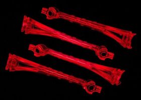 Traxxas LED Linse, rot (4)/ TRX6651