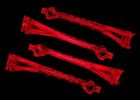 Traxxas LED Linse, rot (4)/ TRX6651