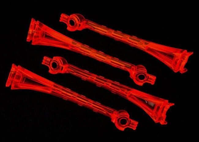 Traxxas LED Linse, orange (4)/ TRX6653