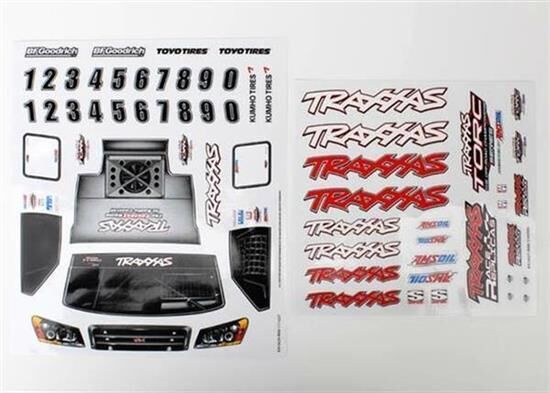 Traxxas Decals 1:16 Slash / TRX7013X
