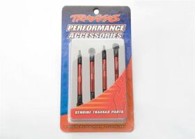 Traxxas Spurstangen v/h Alu rot 1:16 Slash / TRX7038X