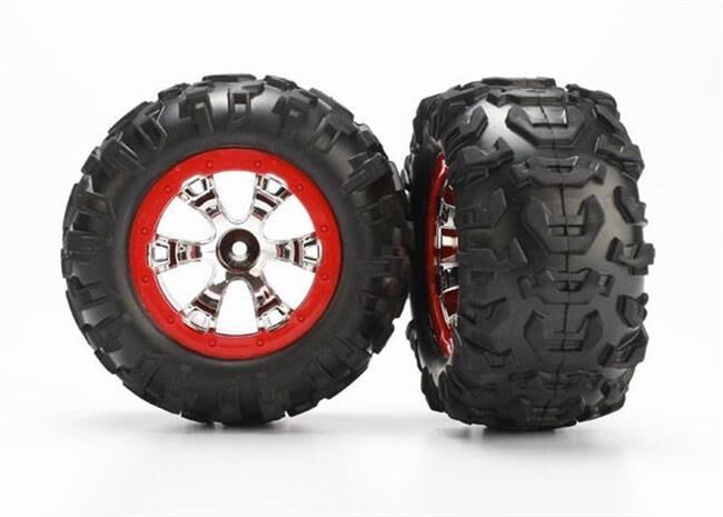 TRAXXAS Reifen auf Felge 1:16 Summit / TRX7272