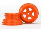 Traxxas Felgen, SCT orange, Beadlock Style, (1.8 inner, 1.4/ TRX7673A