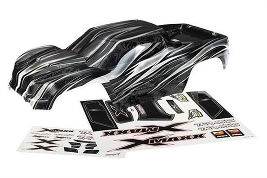Traxxas Karosserie, XMAXX, ProGraphix+Decal sheet (Graphics bedruckt, erfordert Finale Farb-Lackierung) / TRX7711X