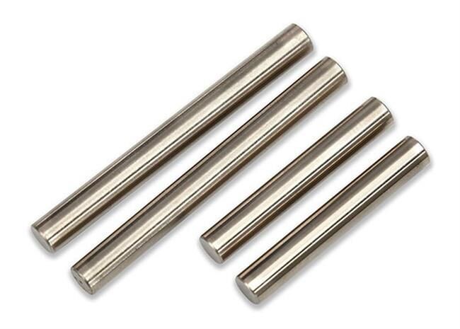 Traxxas Aufhängung Pin Set, Dämpfer-Halter (vorn or hinten, gehärtet Stahl), 4x25mm (2), 4x38mm (2) XMA / TRX7742