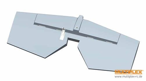 Multiplex RR Ersatzteil Höhenruder/elevator Extra 330 SC blue / 224458