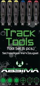 ABSiMA Werkzeug Set 6tlg. "Track Tools" / 3000045