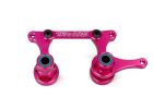 Traxxas Lenkungsteile Alu pink/ TRX3743P