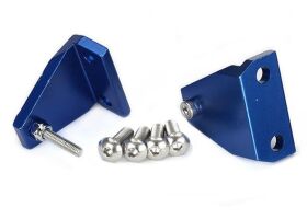 Traxxas Trim tab adjuster (2)/ 4x12mm BCS stainless (4)/...