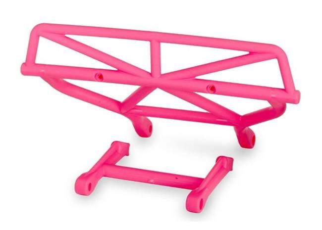 Traxxas Bumper + Halter hinten pink Slash / TRX5836P