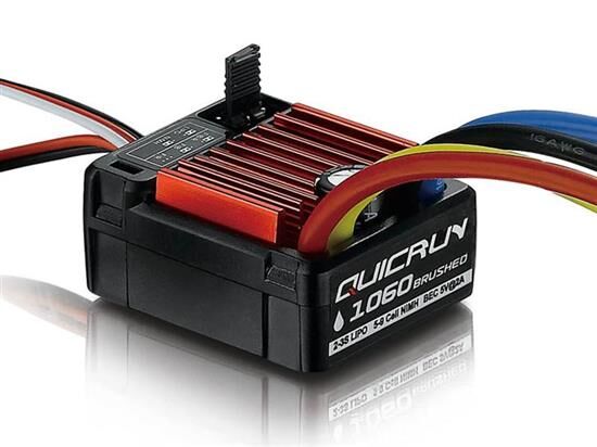 Hobbywing QuicRun Regler WP-1060 Brushed 60A SBEC für 1/10 RC Cars / Boote / HW30120201