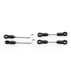 Ares Lower Rotor Head Linkage & Servo Pushrod Set:...