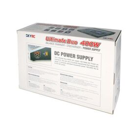 SkyRC DUO Ladegerät D400 AC/DC 2x200W LiPo 1-7S 20A / SK100123