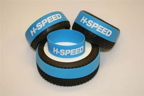 H-SPEED Reifenklebebänder Silikon (4Stk) / HSP0012