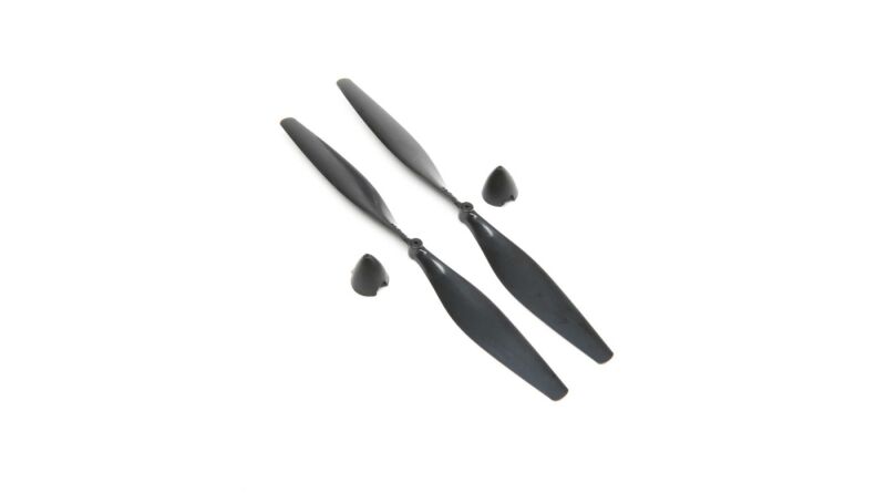E-flite Ersatzteil Propeller mit Spinner(2) 140mm x 60mm / EFLU3551