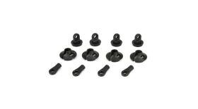 LOSI Ersatzteil DBXL 1 5 4WD Federteller, Clips und...