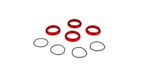 Losi Shock Adjuster Nut mit O-Ring, Aluminum: 1:5 4WD...