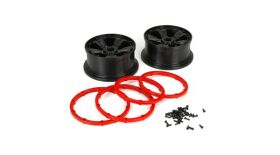 Losi vormontiert Reifen vorne/hinten 1:5 4.75 24mm Hex...