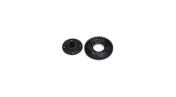 LOSI Ersatzteil 45T Hauptzahnrad/ Kunststoff 8E 2.0 / LOSA3562
