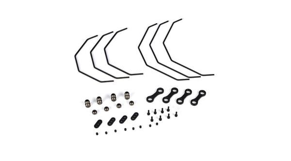 LOSI Ersatzteil Stabilisator Set inkl. Zubehör Vorne/Hinten 5TT / LOSB2562
