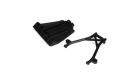 LOSI Ersatzteil Front Skid Plate,Bumper Brace & Spacers 5TT / LOSB2574