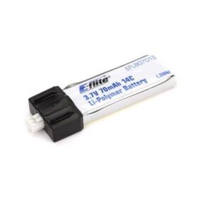 E-flite Akku 70mAh 1S 3.7V 14C LiPo: PH 1.25 (Ultra...