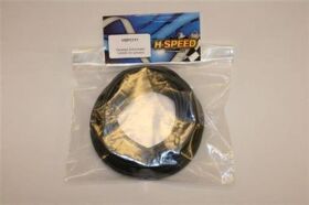 H-SPEED flexibles Silikonkabel 14AWG 5m schwarz / HSPC111