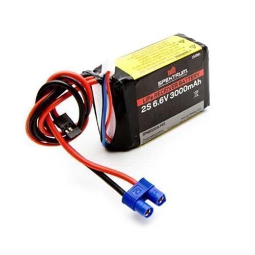 Spektrum 3000mAh 2S 6.6V Li-Fe Empfängerakku / SPMB3000LFRX