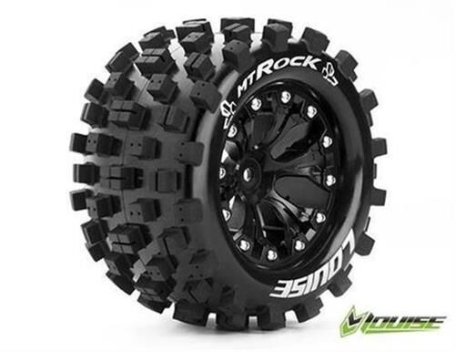 LOUISE MT-ROCK soft Felge schwarz 1/2 Offset / T3275SBH