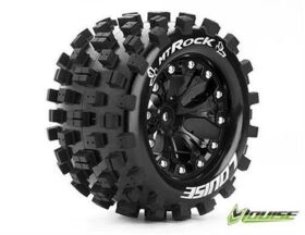 LOUISE MT-ROCK soft Felge schwarz 1/2 Offset / T3275SBH