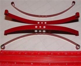 RC4WD Red Super Soft Flex Leaf Springs (4) / RC4ZS0570