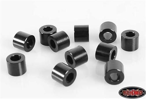 RC4WD 5mm Black Spacer with M3 Hole (10) / RC4ZS0821